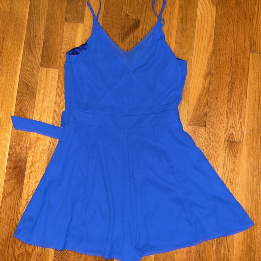 EUC Express Royal Blue Romper - Picture 4 of 7